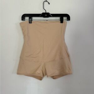 Flexees Womens Shapewear, High Shorts, Beige, Smoothing, Slimmer, Size XL